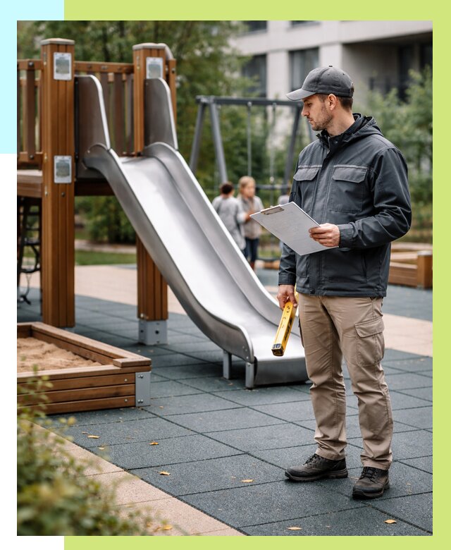 Сертификация детских площадок в Фрязине от 25963 р. | Алешин-Фрз