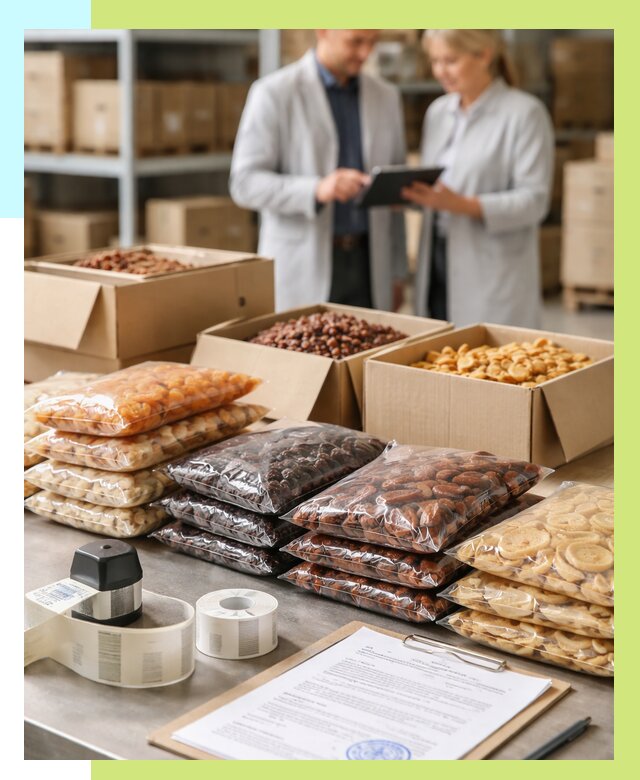 Сертификация сухофруктов в Фрязине от 12462 р. | Алешин-Фрз под ключ