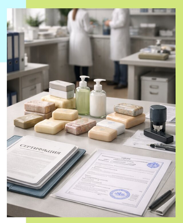 Сертификация мыла и сертификат на мыло в Фрязине от 12462 | Алешин-Фрз