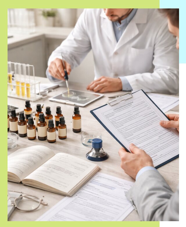 Сертификация эфирных масел и документация качества в Фрязине
