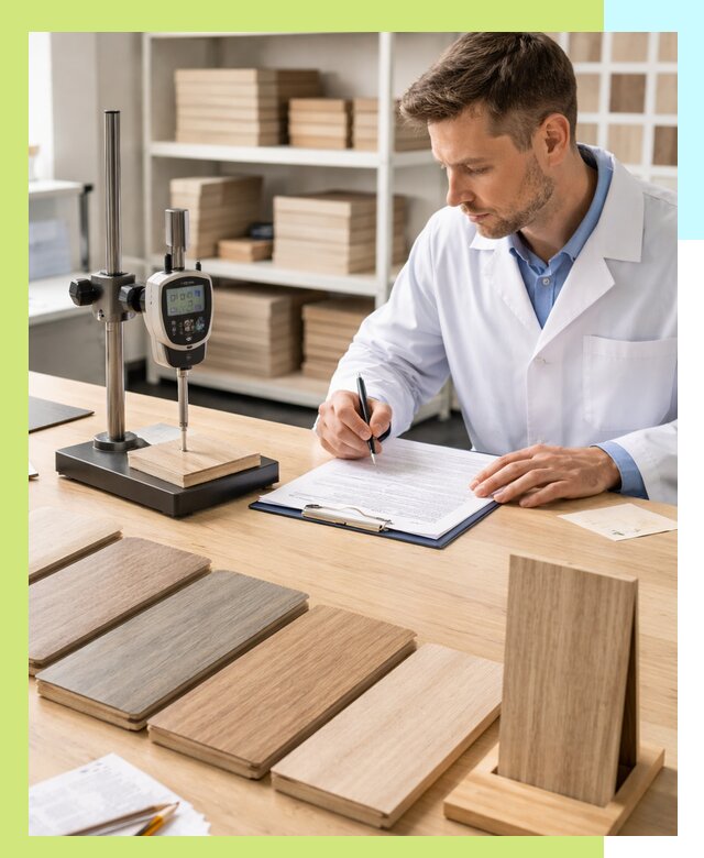 Сертификация ламината с испытаниями и оформлением документов в Фрязине