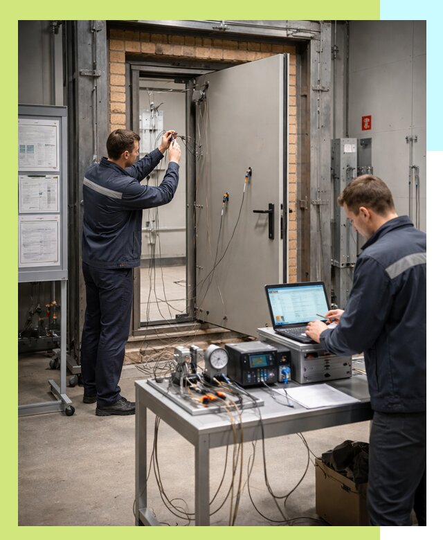 Сертификация противопожарных дверей в Фрязине по ГОСТ и ТР