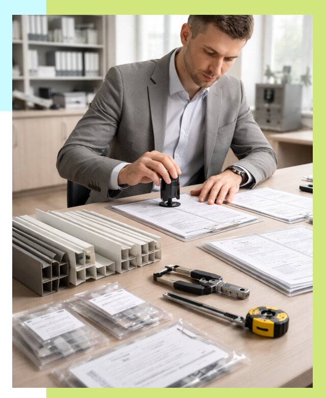 Сертификация ПВХ продукции в Фрязине от 8827 р., Алешин-Фрз