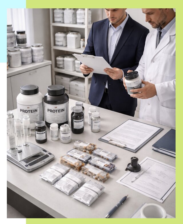 Сертификация спортивного питания в Фрязине от 15578 р., Алешин-Фрз