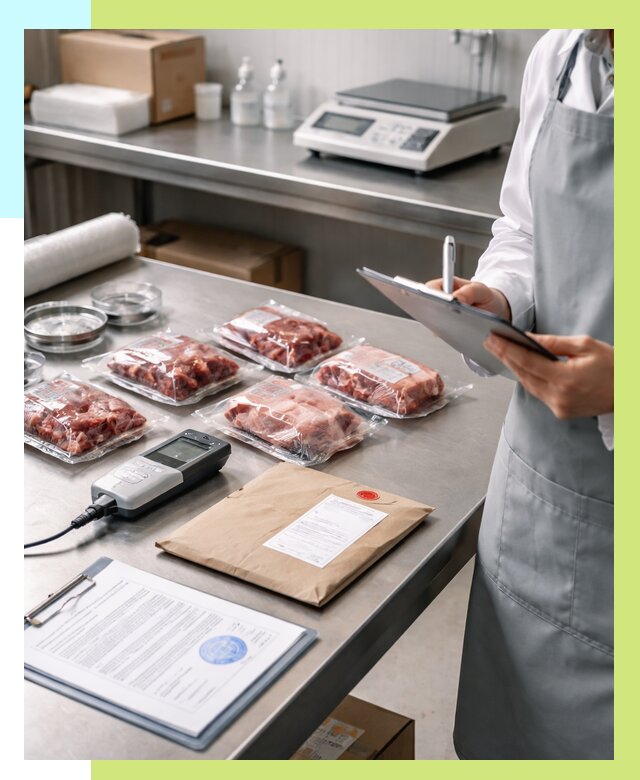 Сертификат на мясо и декларация в Фрязине от 8827 р. | Алешин-Фрз