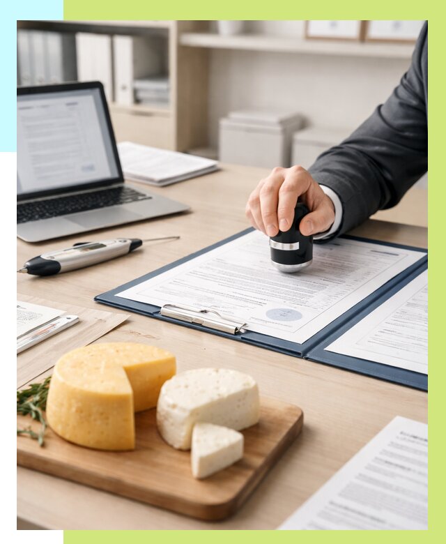 Сертификация сыров в Фрязине от 15578 р | Сертификат на сыр Алешин-Фрз