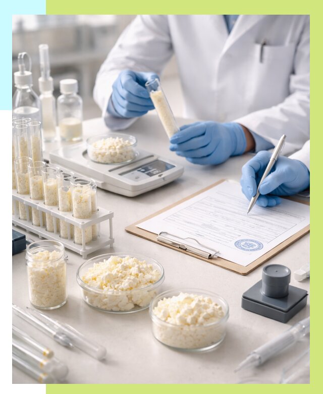 Сертификация творога в Фрязине от 12462 р. под ключ | Алешин-Фрз