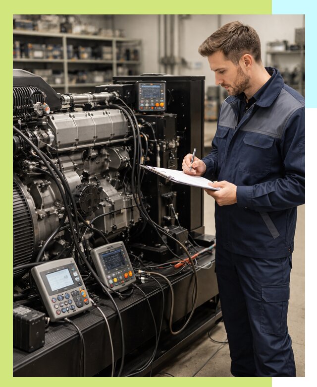 Сертификация дизельных генераторов и их оборудования в Фрязине