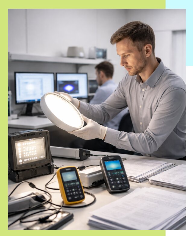 Сертификация светильников в Фрязине: испытания и оформление