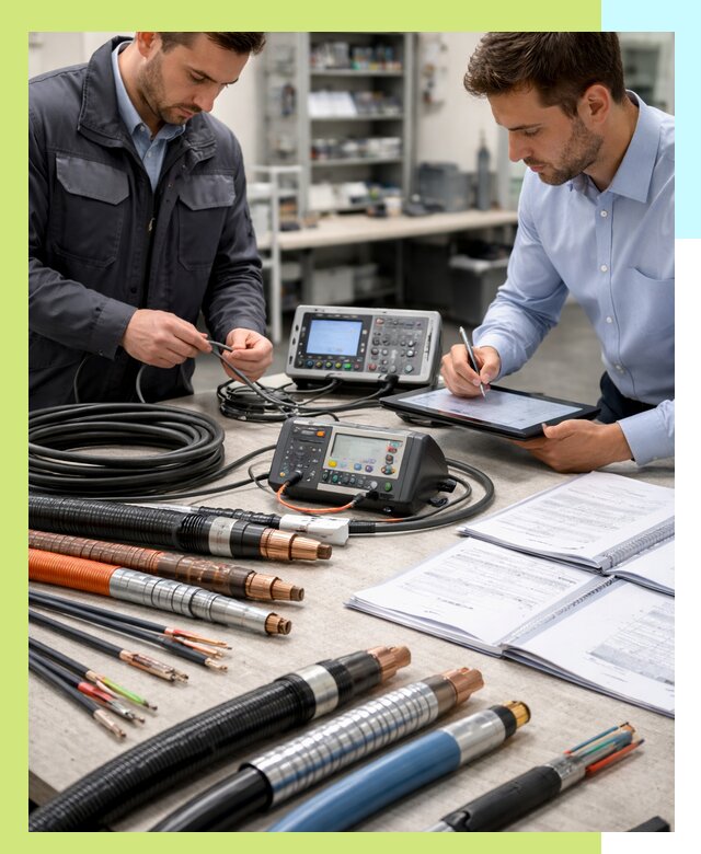 Сертификация кабеля и электропроводки в Фрязине под ключ