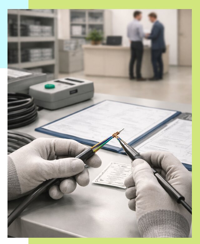 Сертификация провода в Фрязине от 18693 р. в Алешин-Фрз