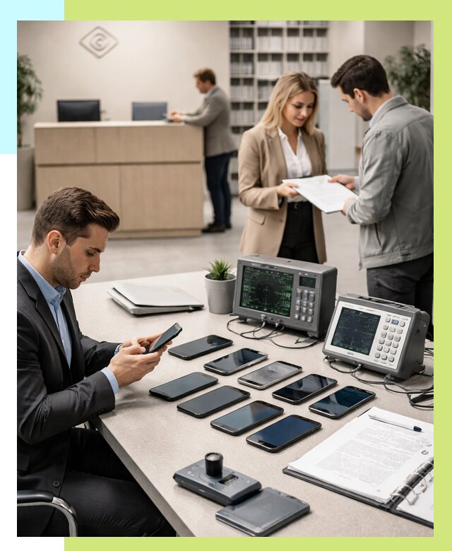 Сертификация телефонов в Фрязине от 25963 р. под ключ | Алешин-Фрз