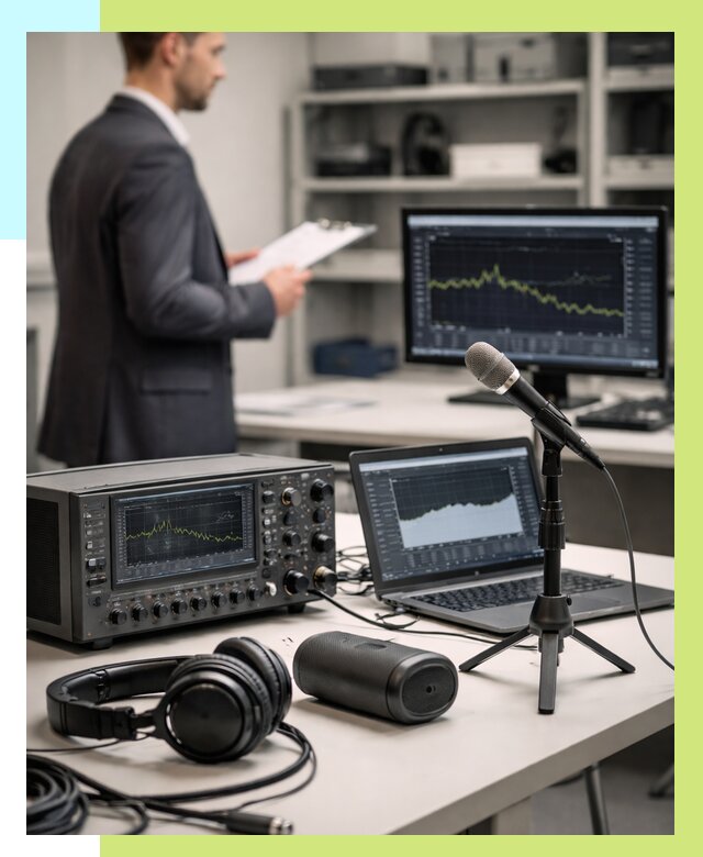 Сертификация аудиотехники в Фрязине от 15578 р., Алешин-Фрз