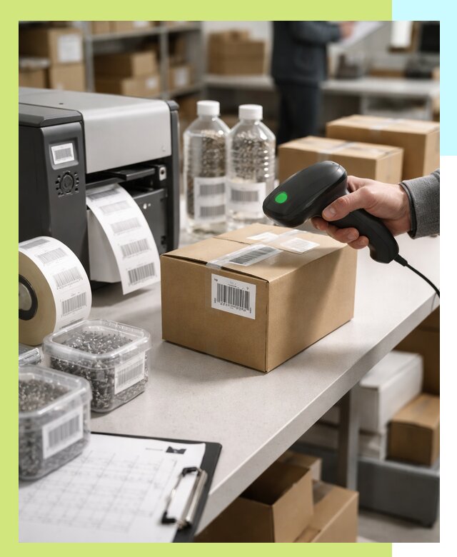 Штрихкодирование продукции и маркировка для продажи в Фрязине