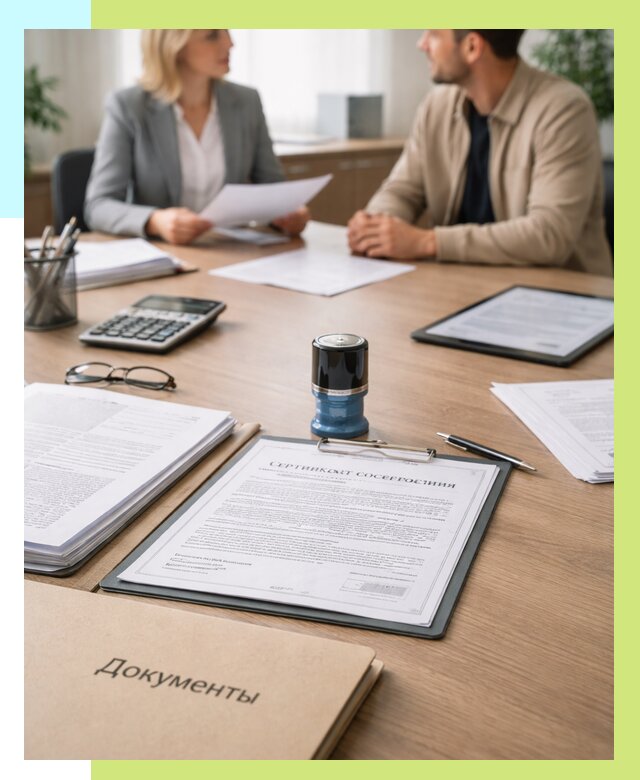 Сертификат соответствия на продукцию в Фрязине от 15578 р.|Алешин-Фрз