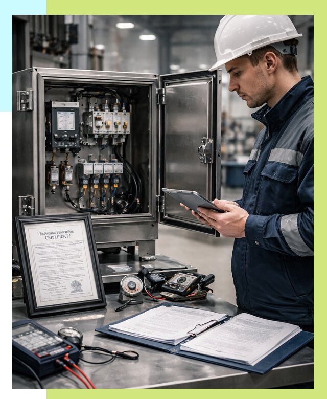 Сертификат взрывозащиты в Фрязине от 46733 р. | Алешин-Фрз