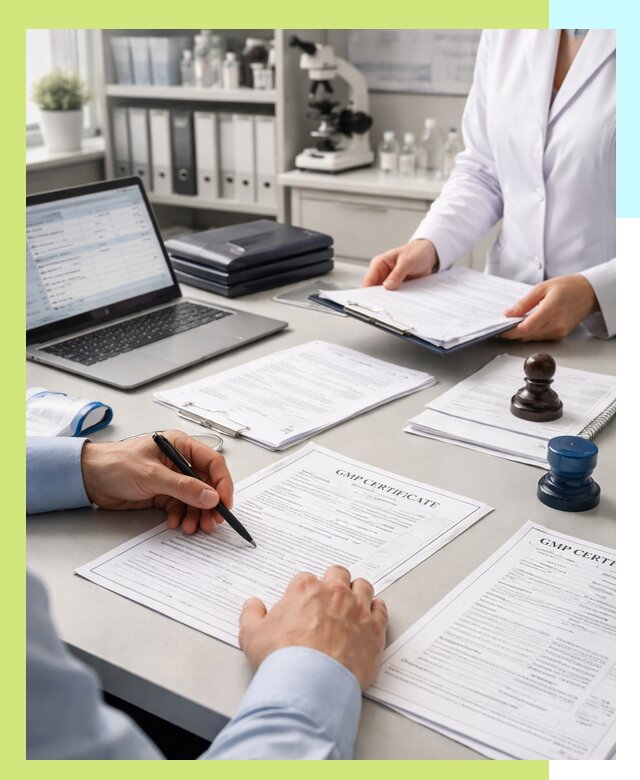 Оформление сертификата GMP в Фрязине для фармпроизводства