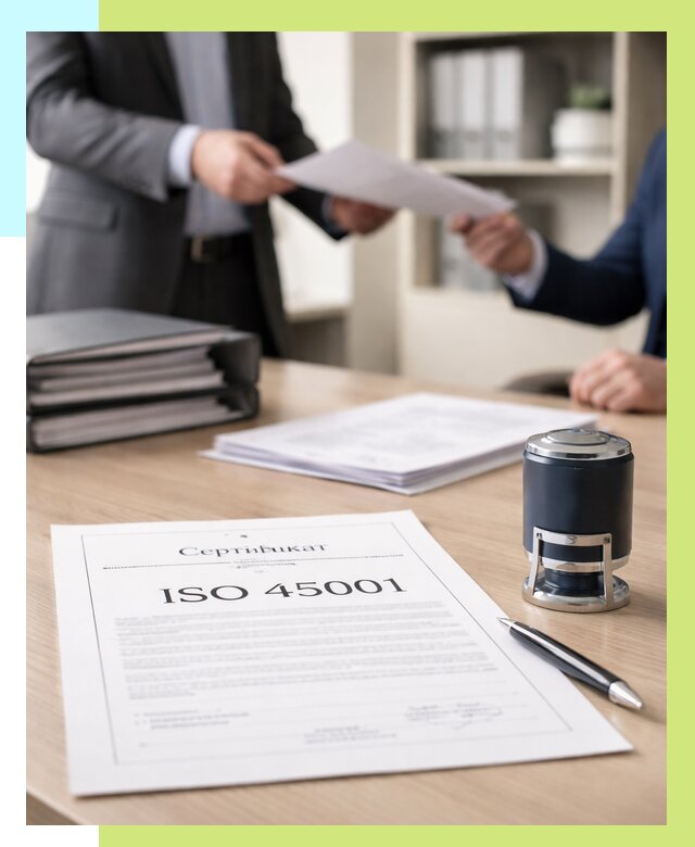 Сертификат ISO 45001 в Фрязине под ключ от 46733 р. | Алешин-Фрз