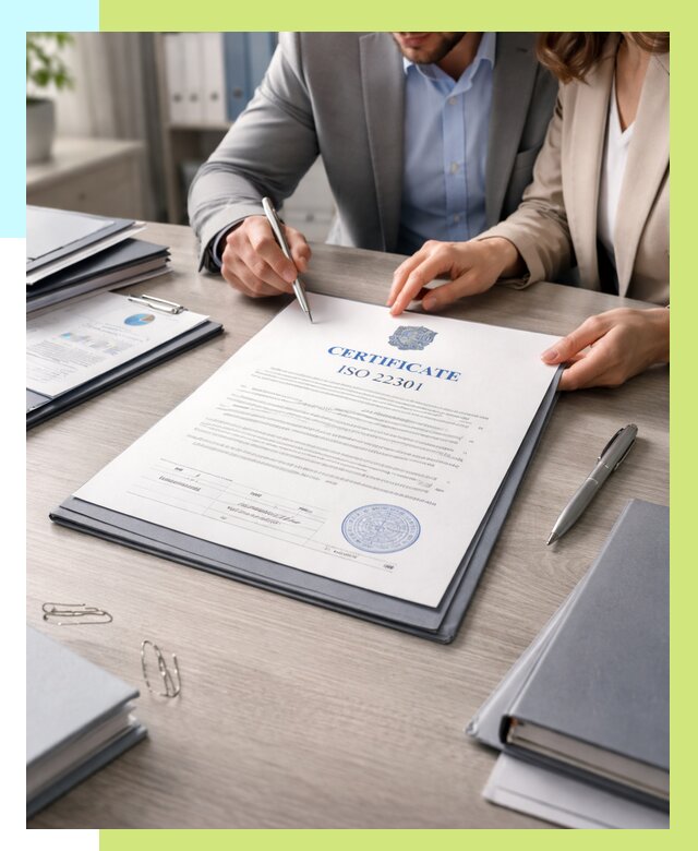 Сертификат ISO 22301 в Фрязине от 46733 р. | Алешин-Фрз срочно