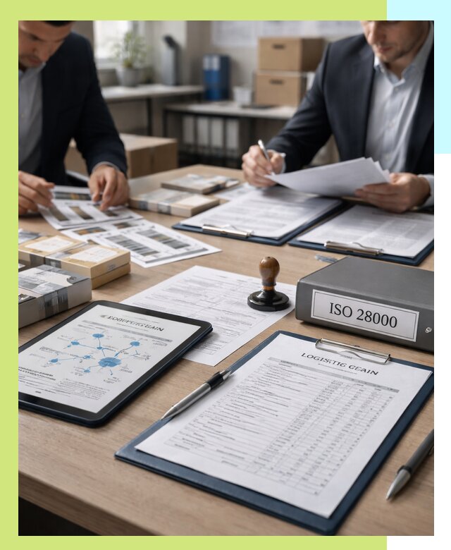Получение сертификата ISO 28000 по безопасности цепи поставок в Фрязине