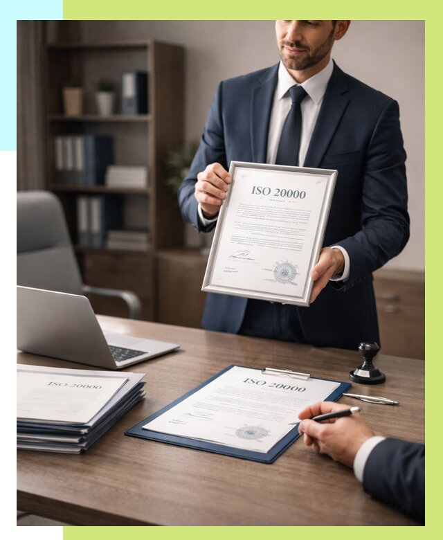 Сертификат ISO 20000 в Фрязине под ключ от 124620 р., Алешин-Фрз